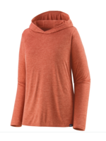 PATAGONIA Hoodie Cap Cool Daily Pimento Red - Coho Coral X-Dye - Femme