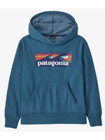 PATAGONIA Hoodie Léger Graphique Wavy Blue- Enfant