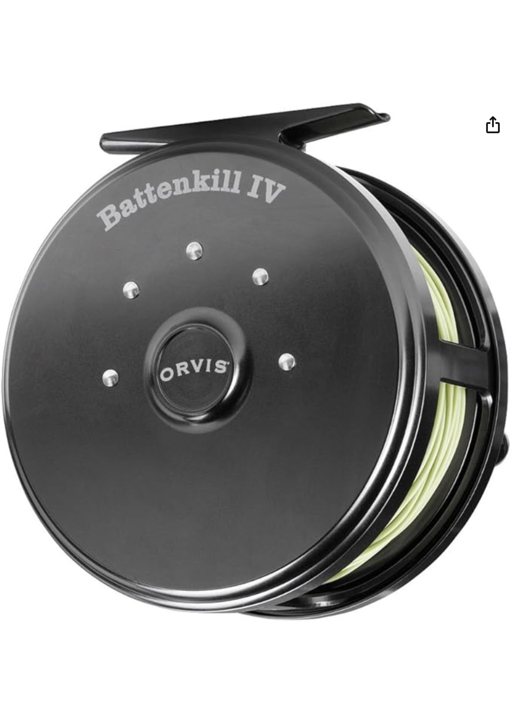 ORVIS Moulinet BATTENKIL FLY V Black Nickel