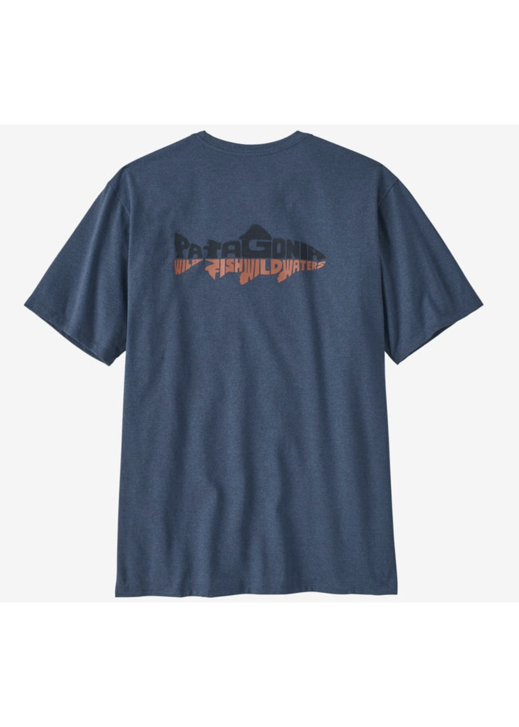 PATAGONIA T-Shirt Wild Waterline Pocket Responsabili-Tee - Homme