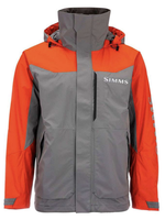 Simms Men's Challenger Rain Jacket Flame 2XL