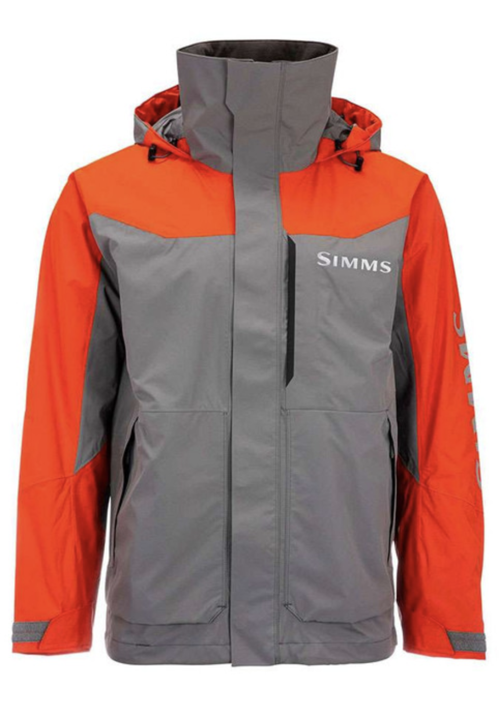 Simms Men's Challenger Rain Jacket Flame 2XL