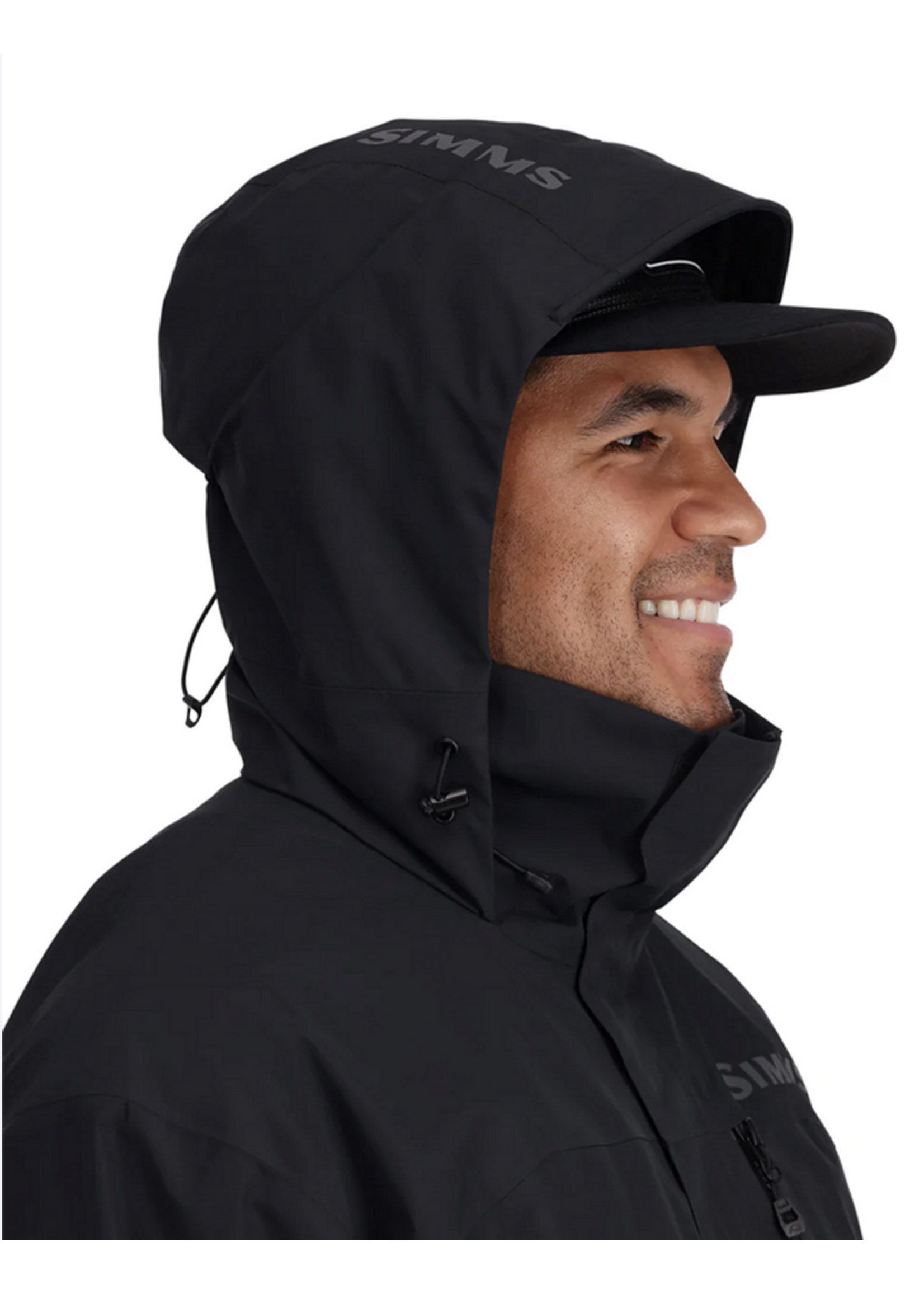 Simms Coupe-Vent Challenger Black - Homme