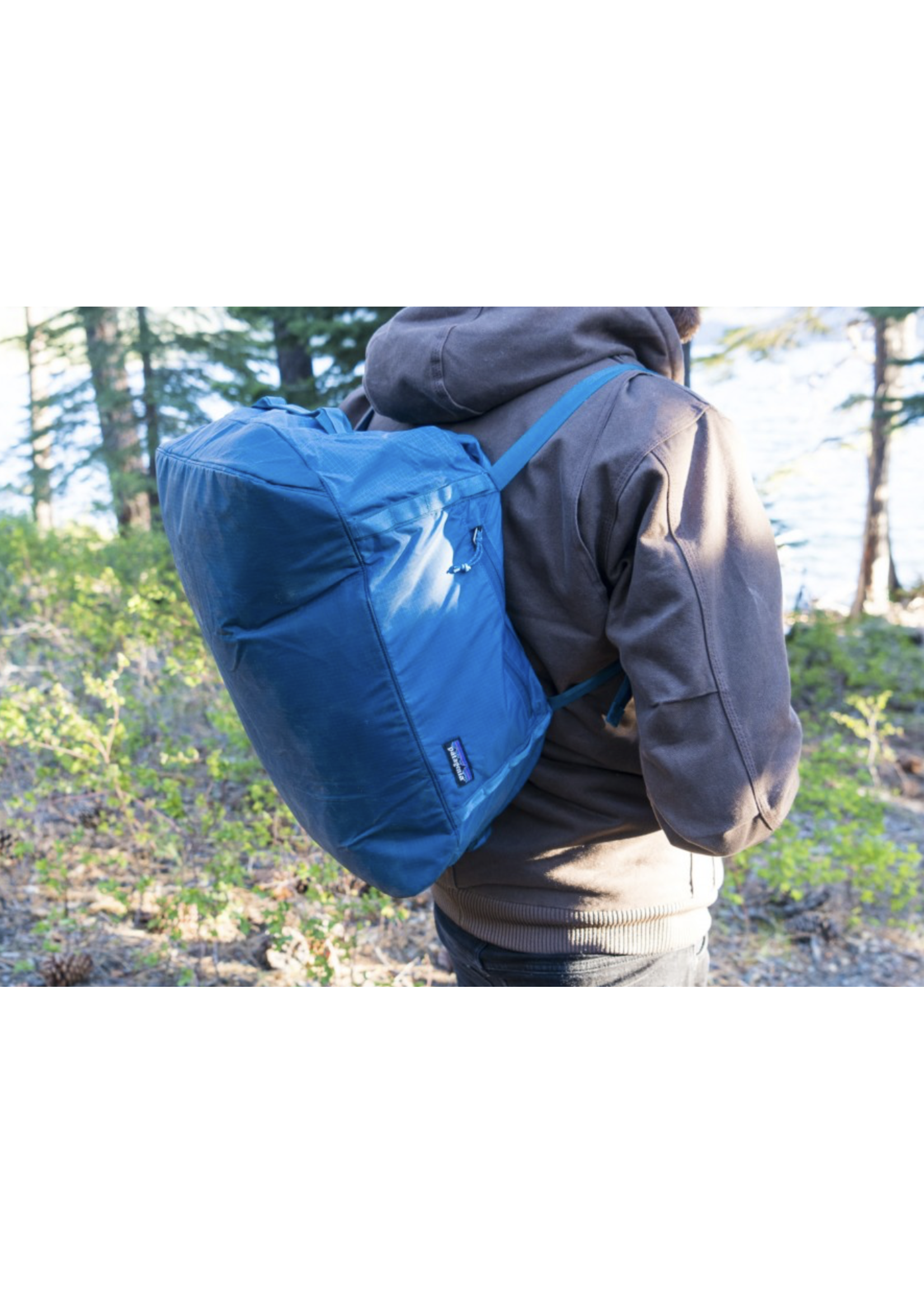 PATAGONIA Ultra light Black Hole Duffel Steller Blue 30L