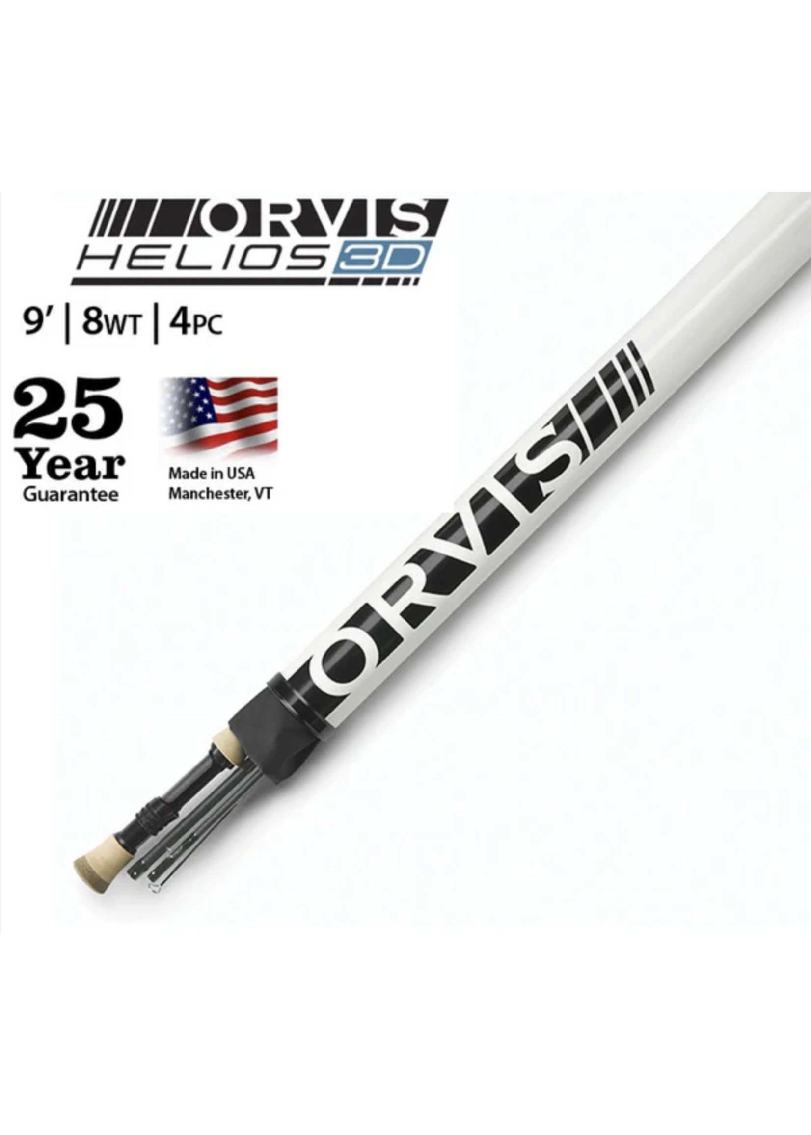 ORVIS Helios Fly Rod 3D 9'/8wt