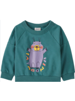 PATAGONIA Baby Crew Sweathshirt Mountain Mood : Wetland Blue
