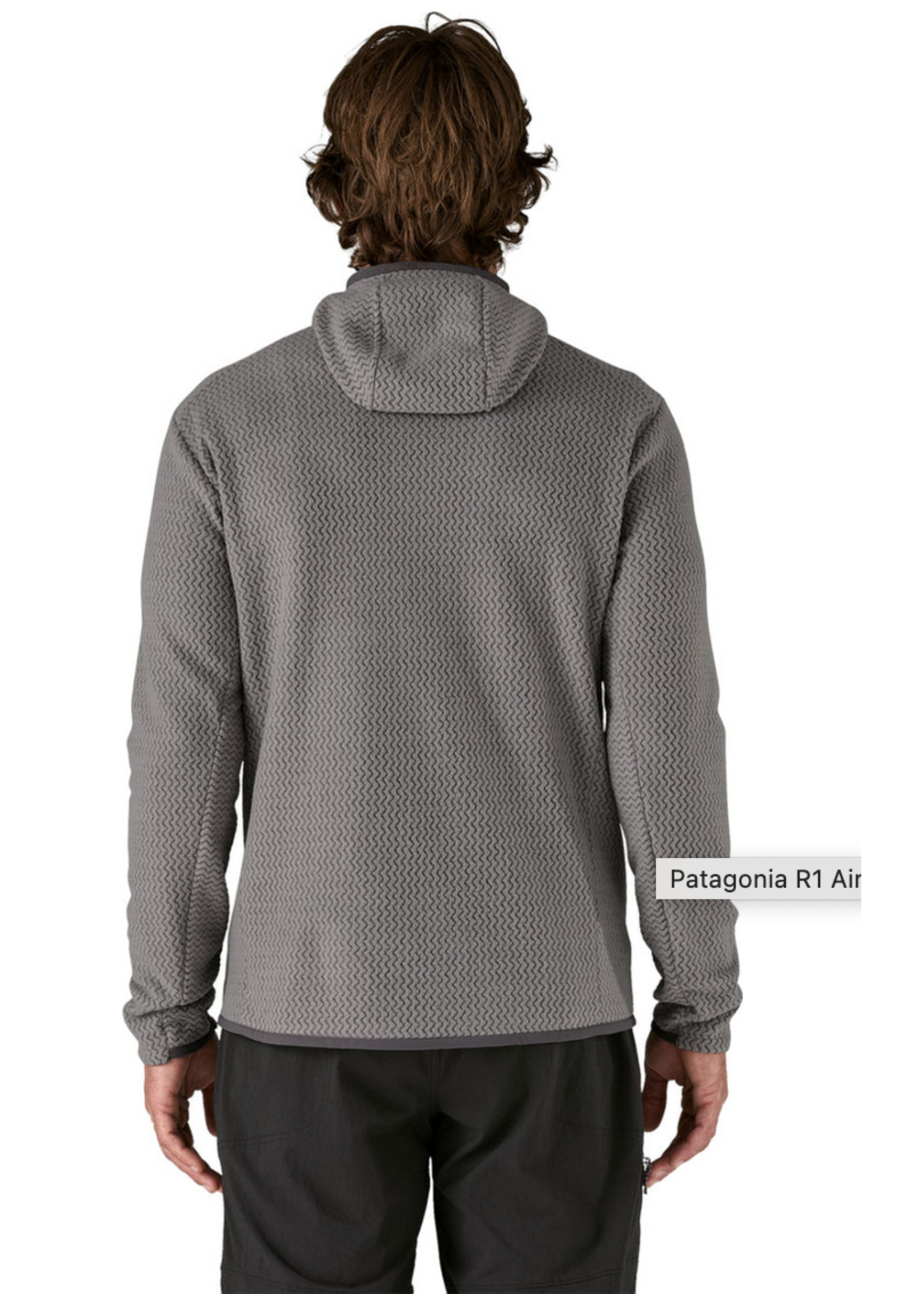 PATAGONIA Men's R1 Air Full-Zip Hoody Buckhorn Green