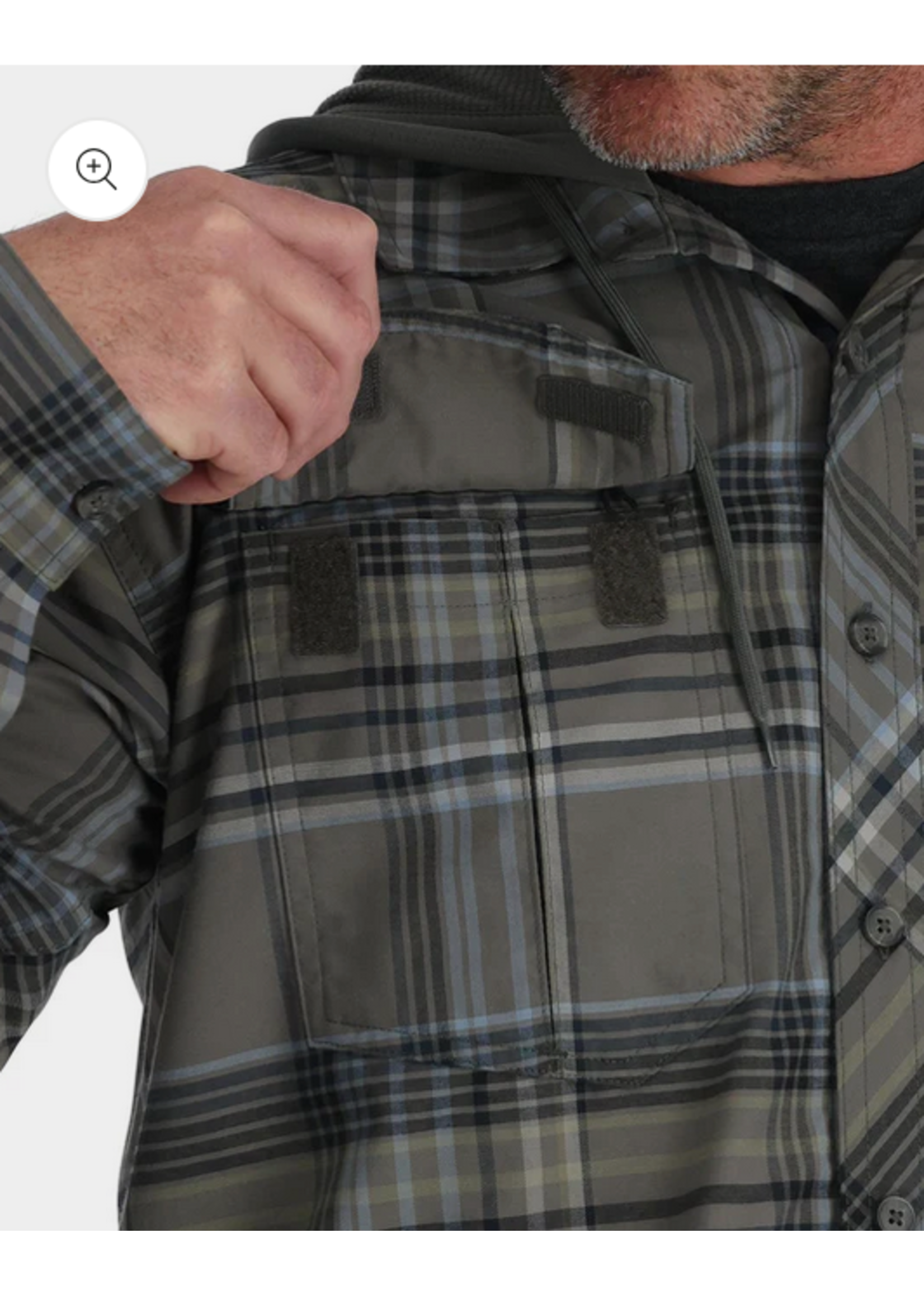 Simms Chemise avec Capuchon Coldweather - Homme