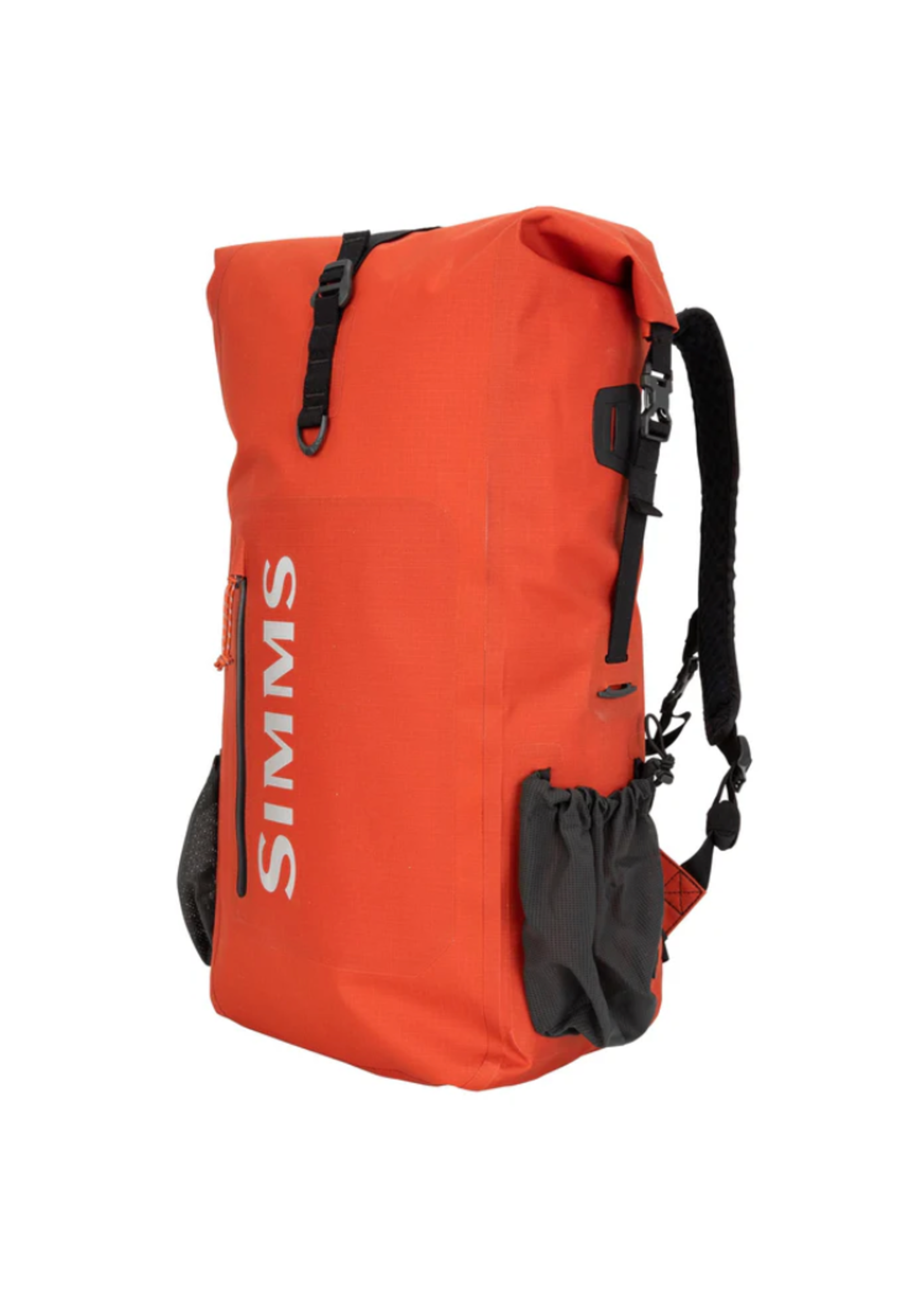 Simms Dry Creek Rollmop Backpack 30L - Simms Orange