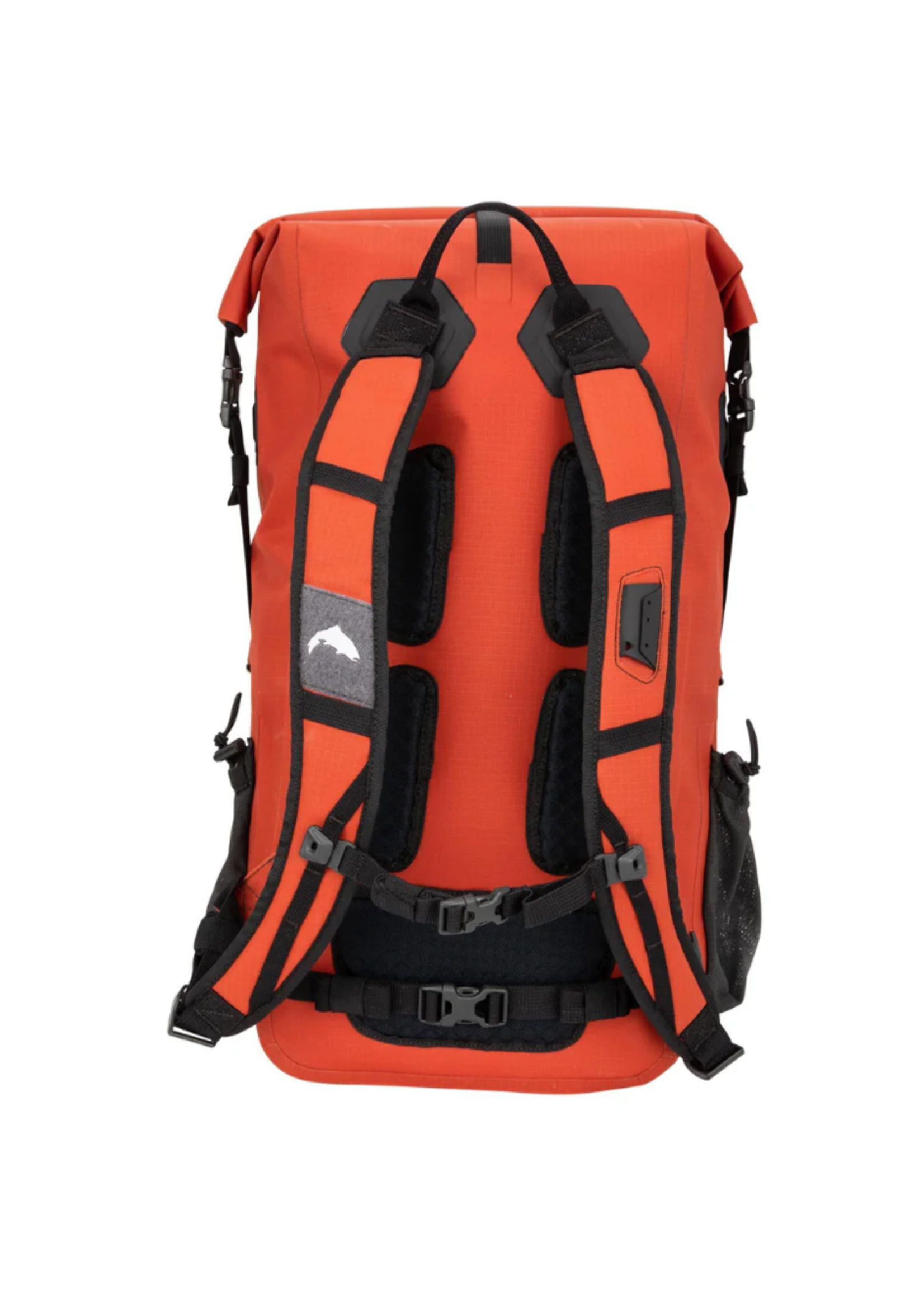 Simms Dry Creek Rollmop Backpack 30L - Simms Orange