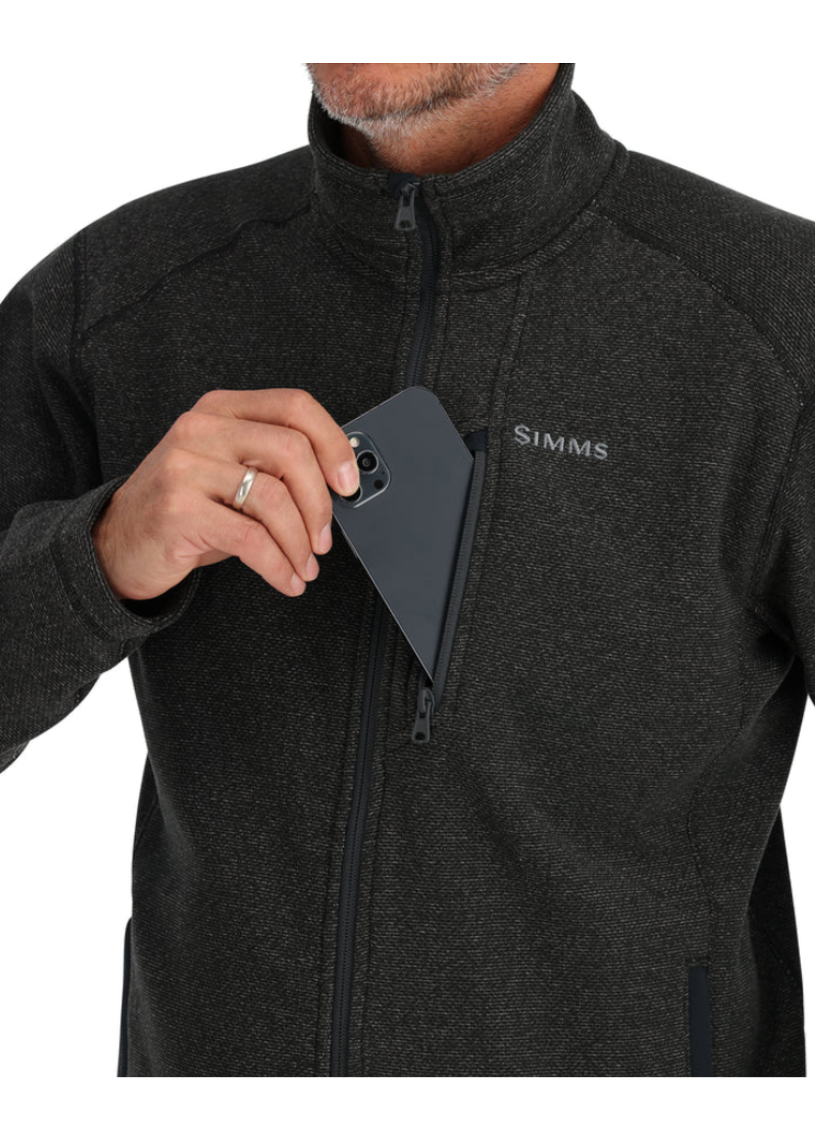 Simms Simms Rivershed Full Zip