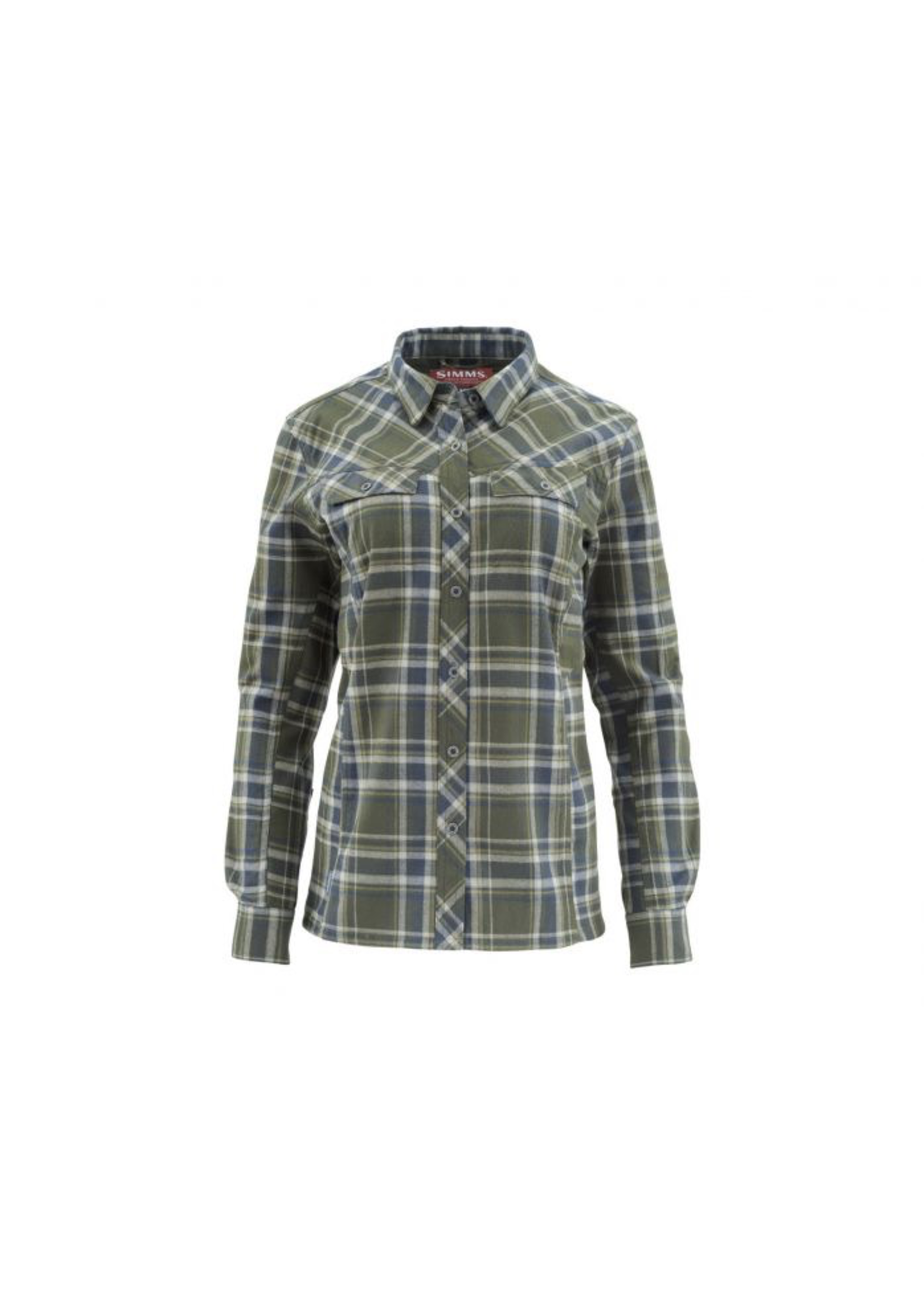 Simms WOMEN'S PRIMALOFT BLEND FLANNEL SHIRT