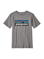 Patagonia Kid's P-6 Logo Organic Cotton T-Shirt
