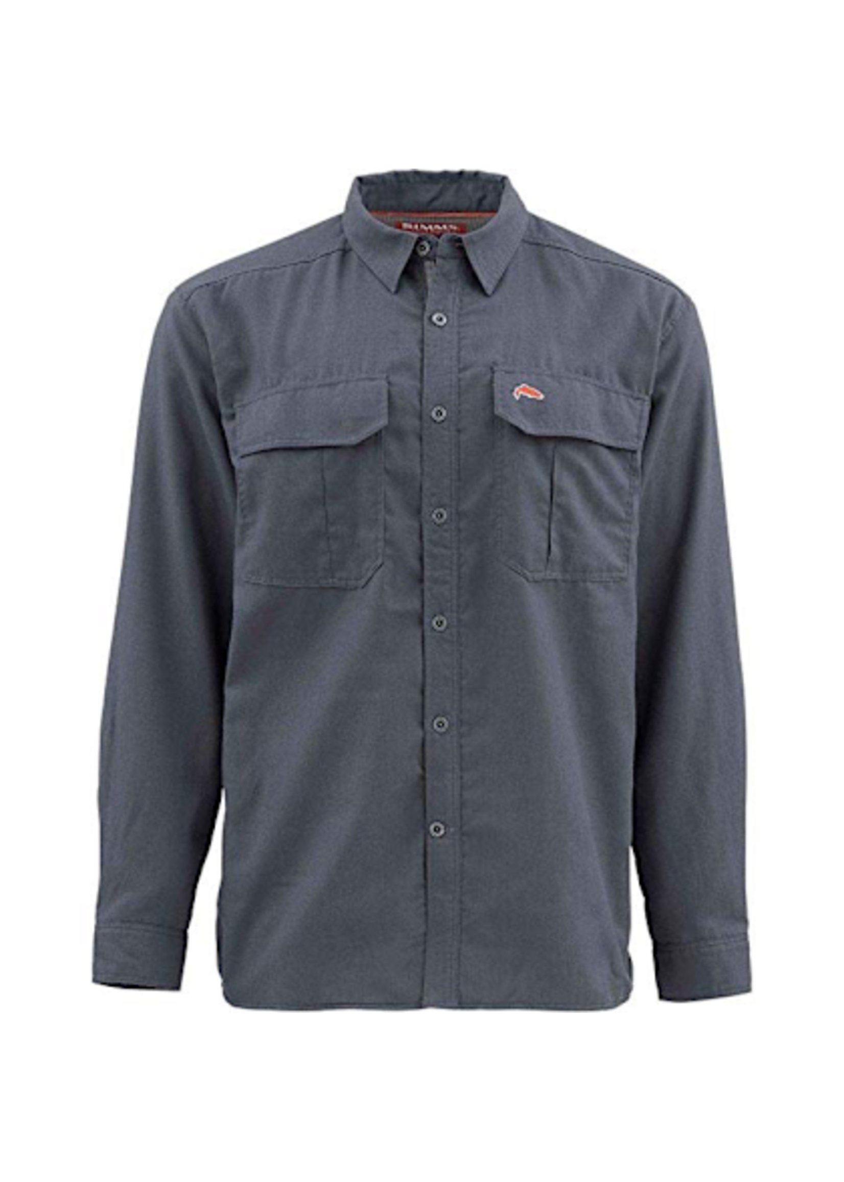 Simms Coldweather LS Shirt - Oxford Blue XXLarge