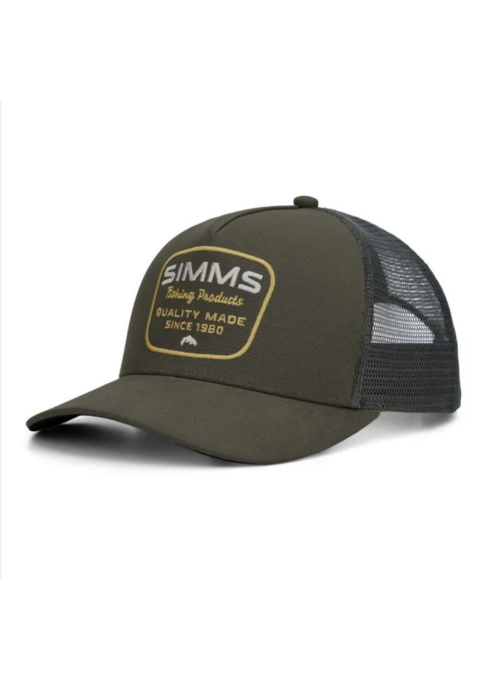 Simms Double Haul Trucker - Loden Stamp Lockup