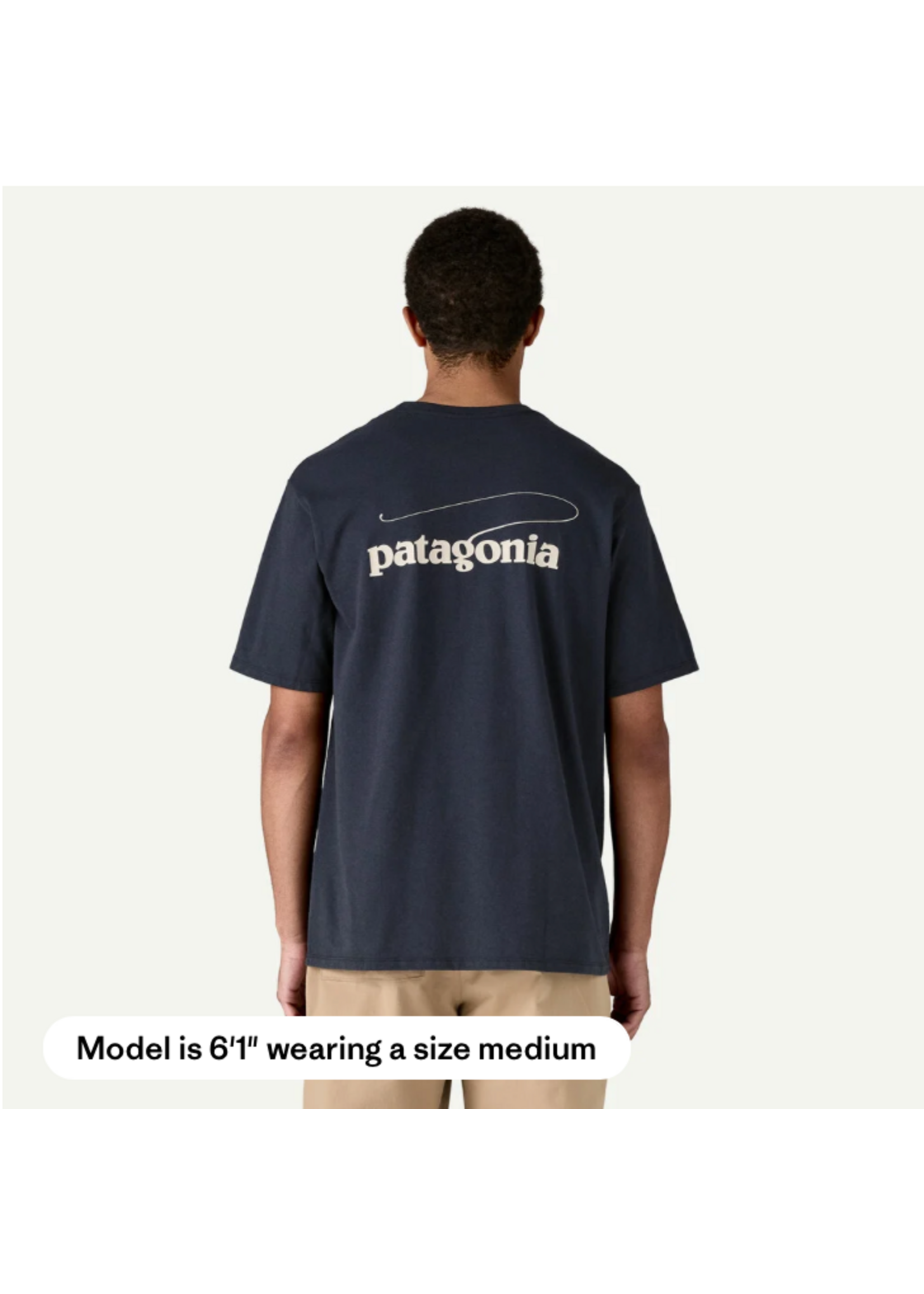 PATAGONIA Men's Casting Logo Responsibili-Tee