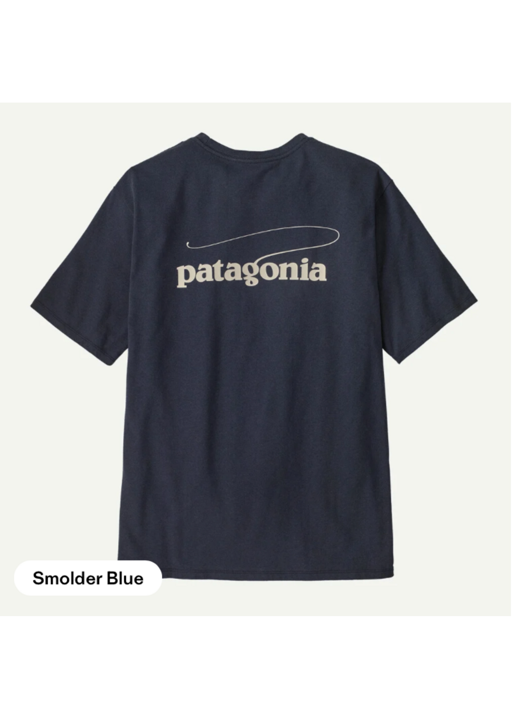 PATAGONIA Men's Casting Logo Responsibili-Tee