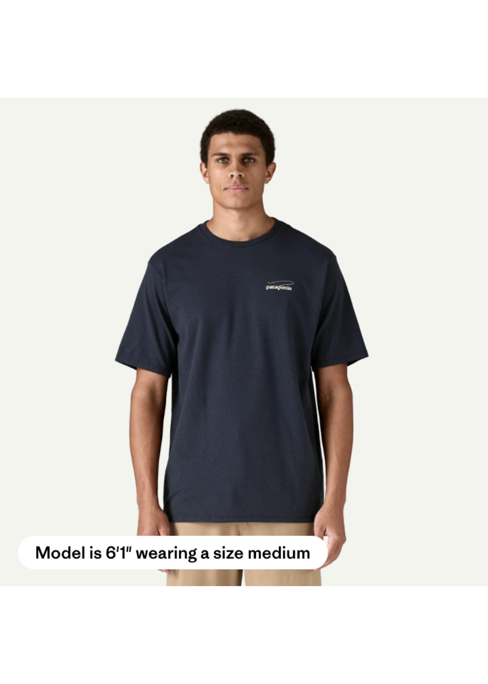 PATAGONIA Men's Casting Logo Responsibili-Tee