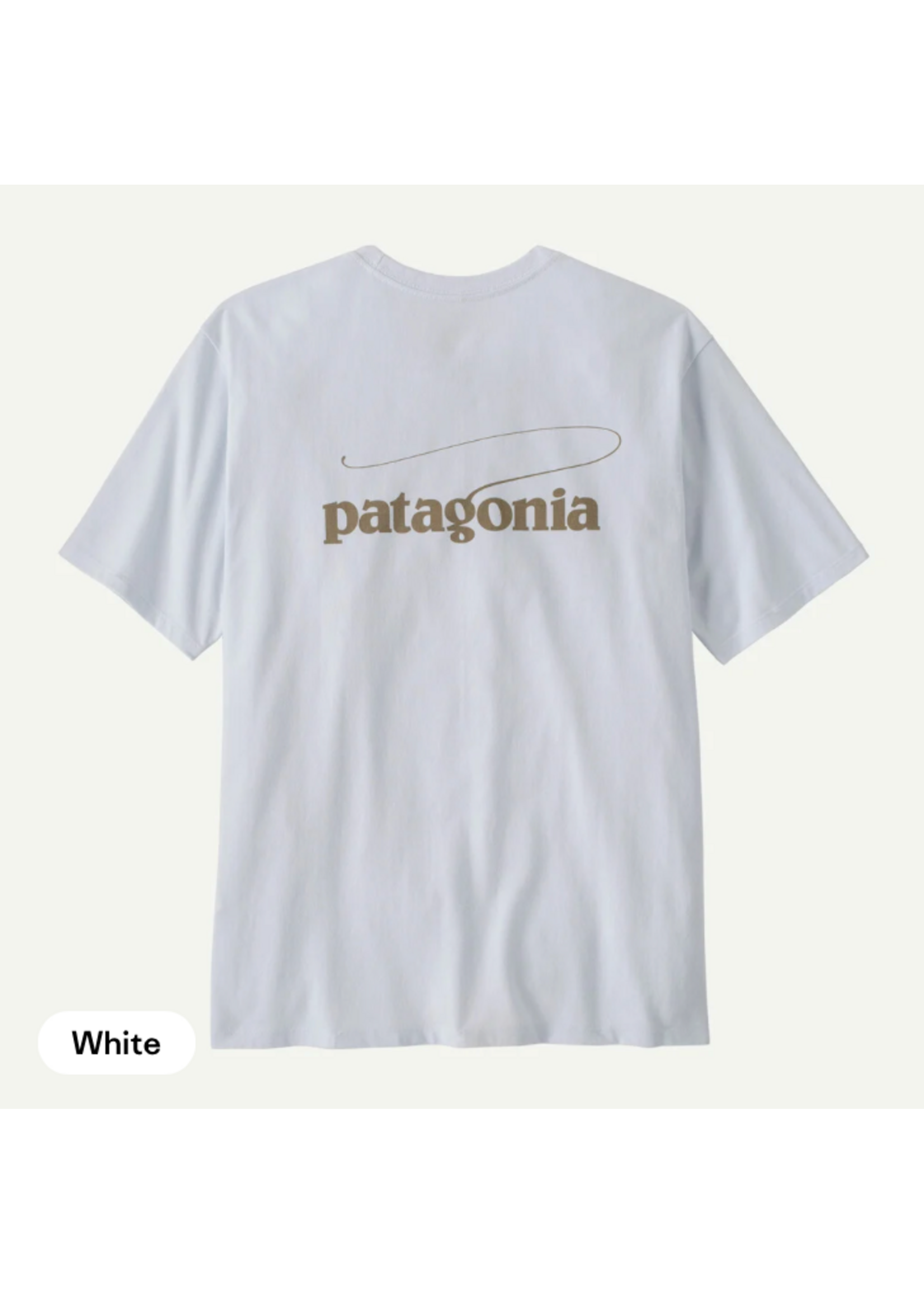 PATAGONIA Men's Casting Logo Responsibili-Tee