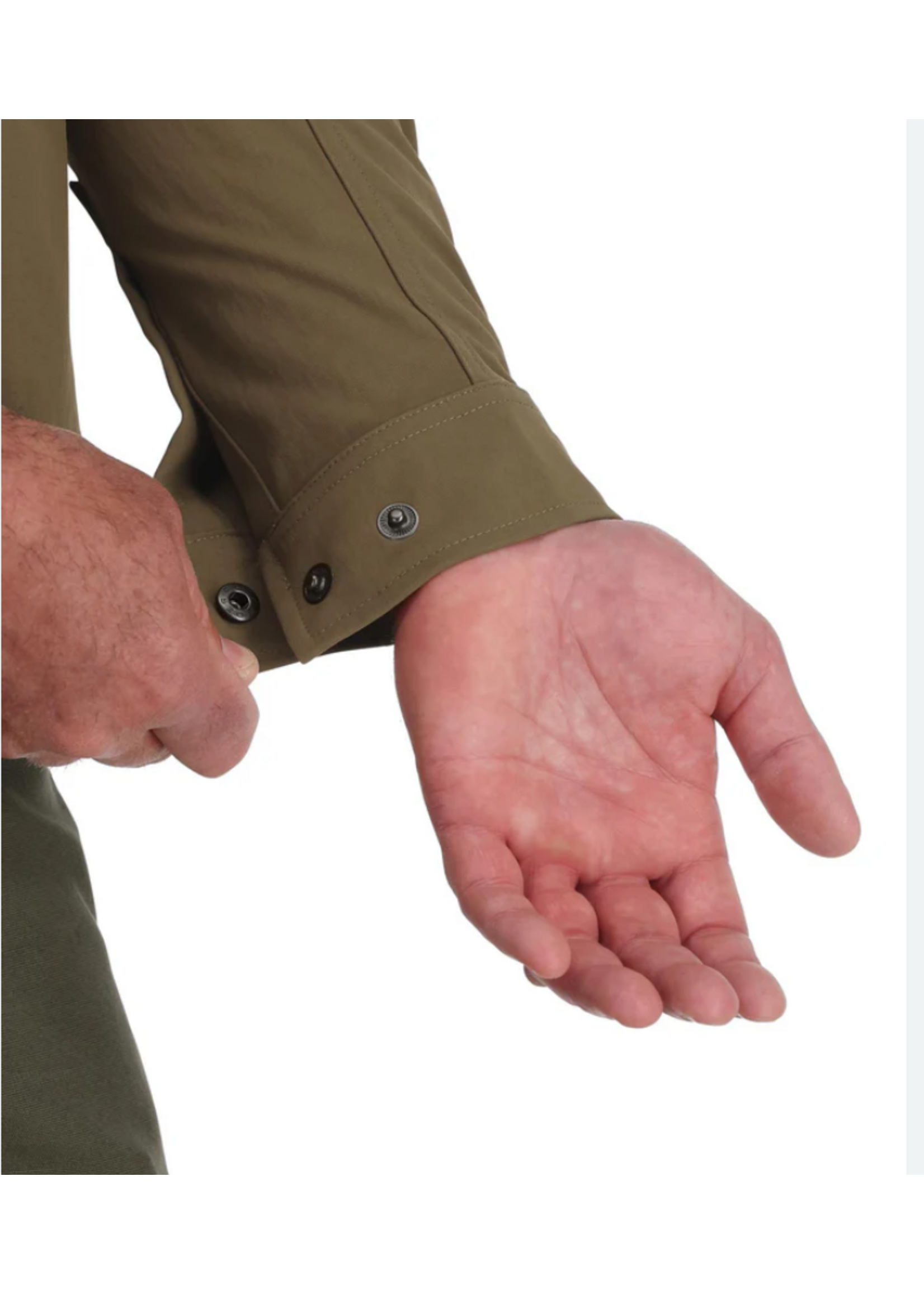 Men's Lodge Work Shirt Drifwood L