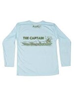 Mang Men's The Captain Long Sleeve Arctic Blue - Large