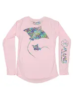 Mang Women's Daze Rays Long Sleeve Pink - XLarge