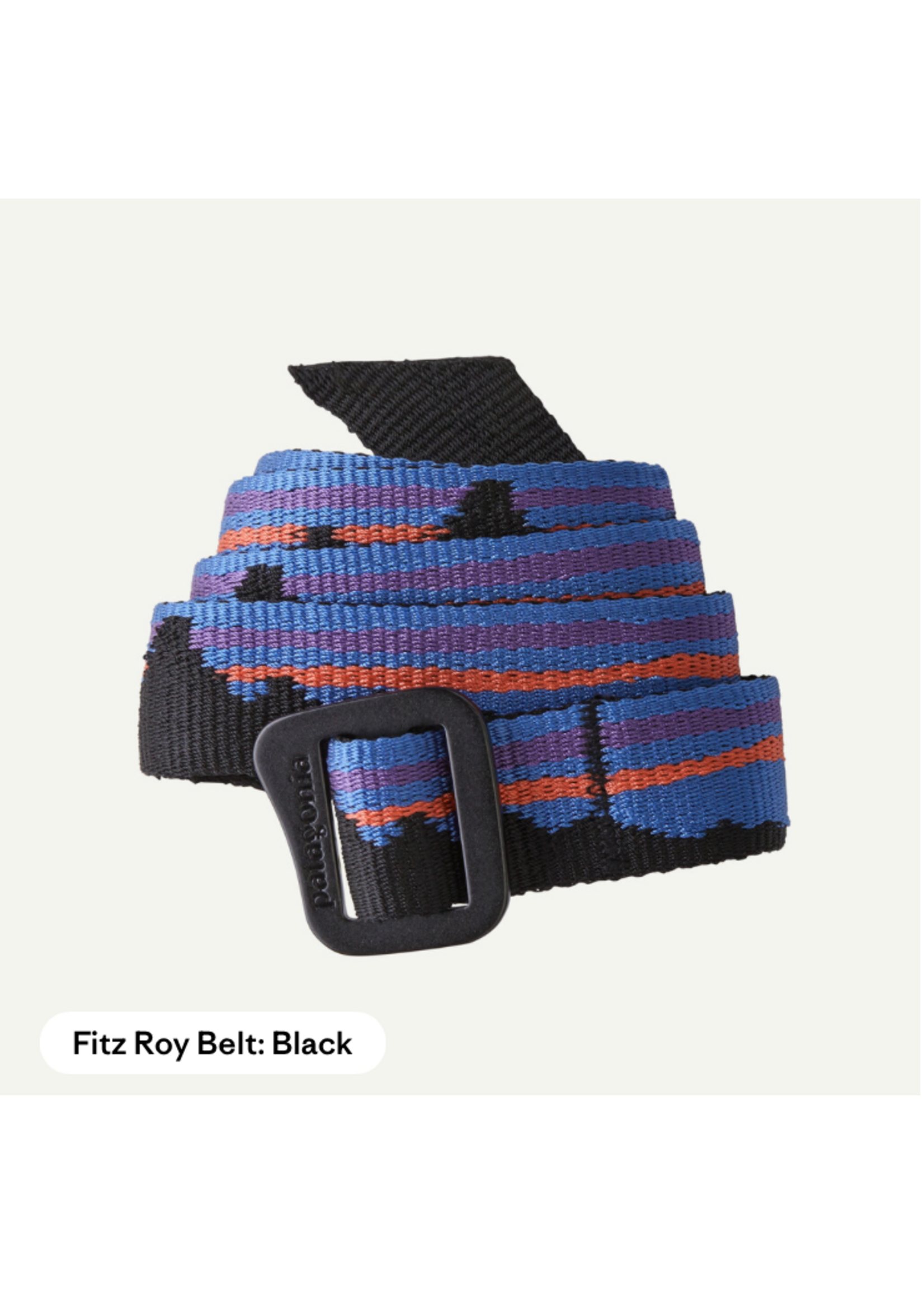 Patagonia Patagonia Fitz Roy Belt - 2022 Black