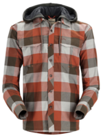 Men's Coldweather Hoody Clay Buffalo Plaid Clay Buffalo Plaid L