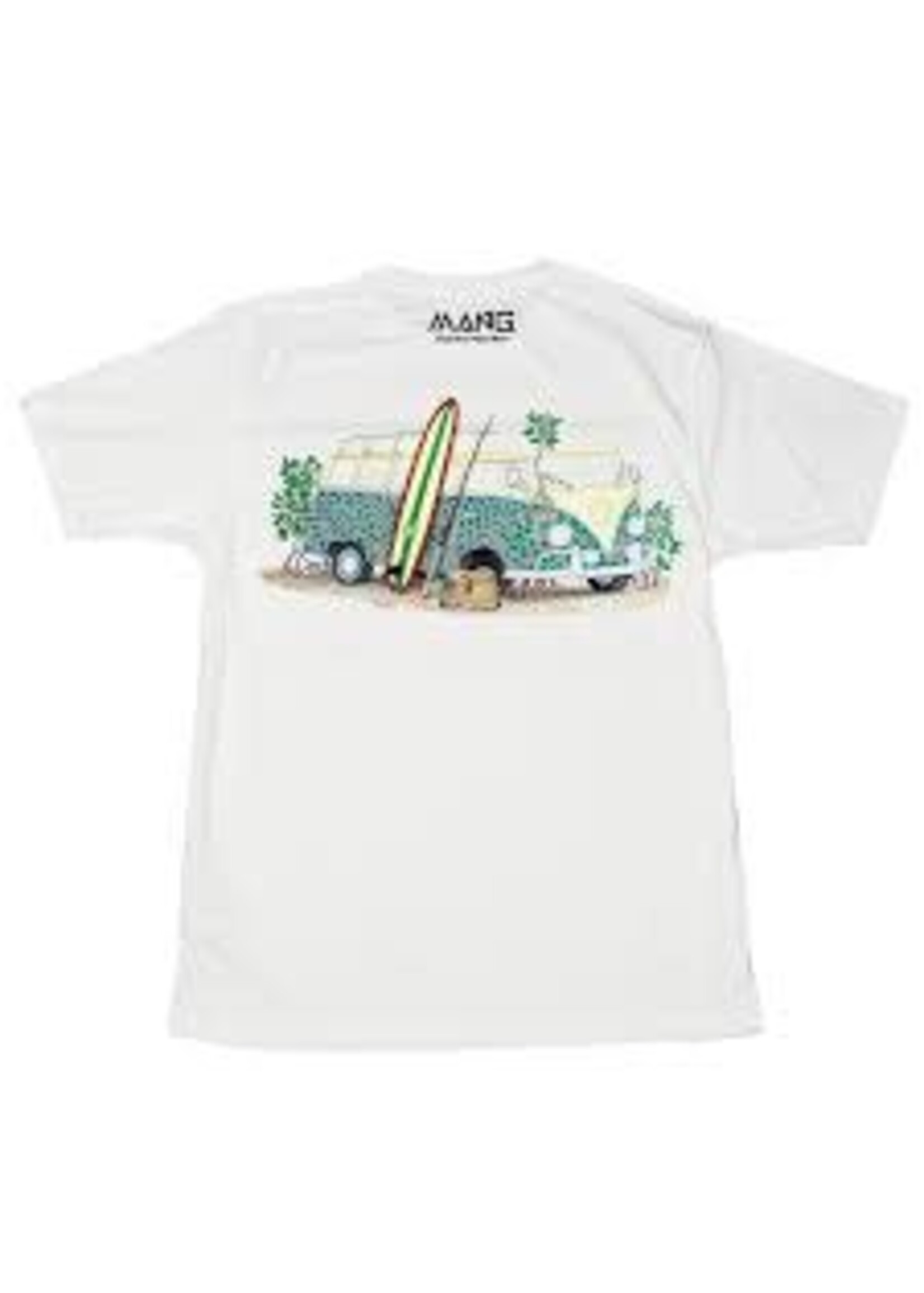 Mang MANG Peace Cotton T-Shirt White - Large