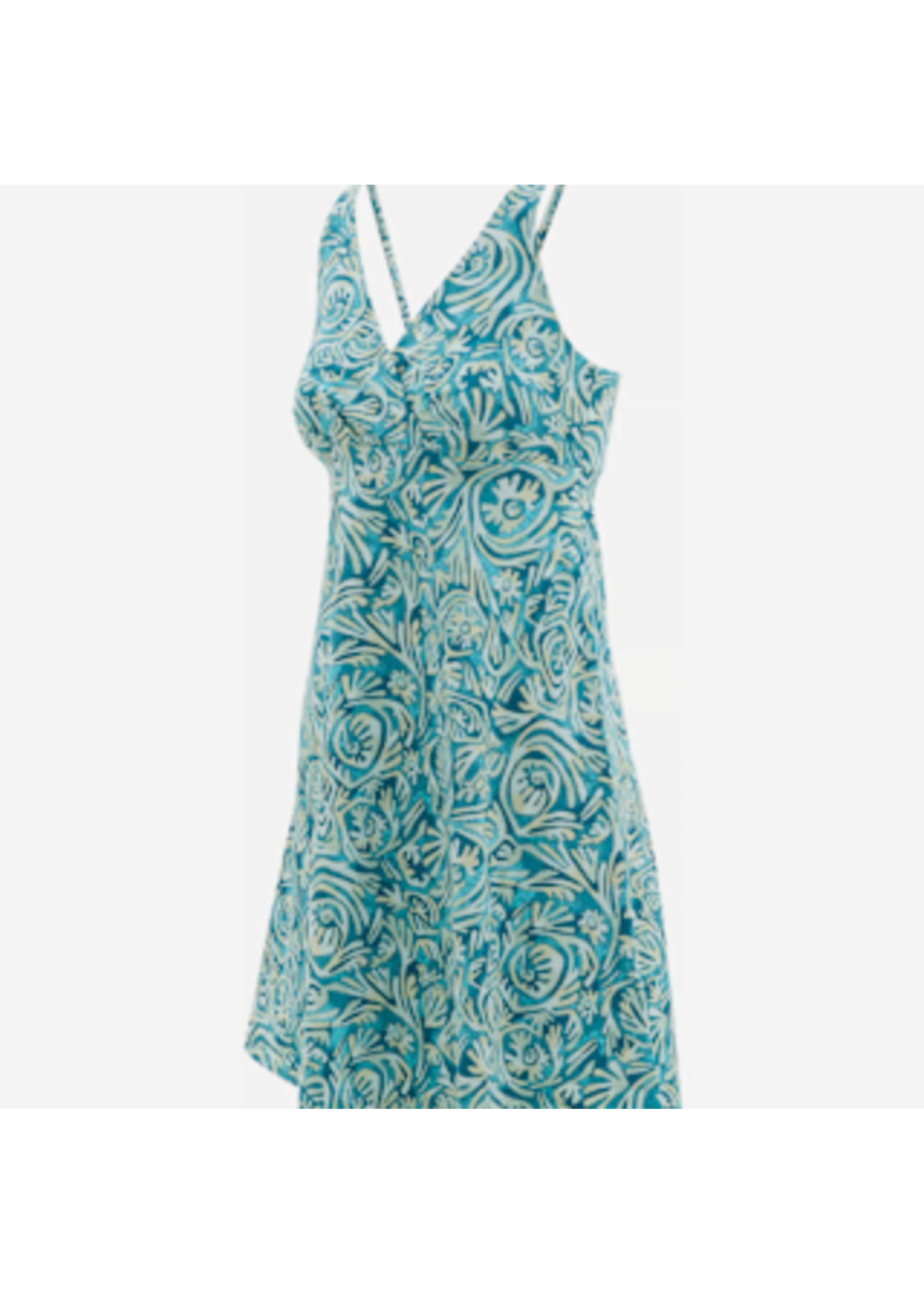 Patagonia Women's Amber Dawn Dress Earthen: Thin Ice M