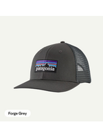 Patagonia P-6 Logo Trucker Hat  Forge Grey