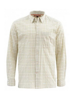 Morada Long Sleeve Shirt - Dune Plaid - Large