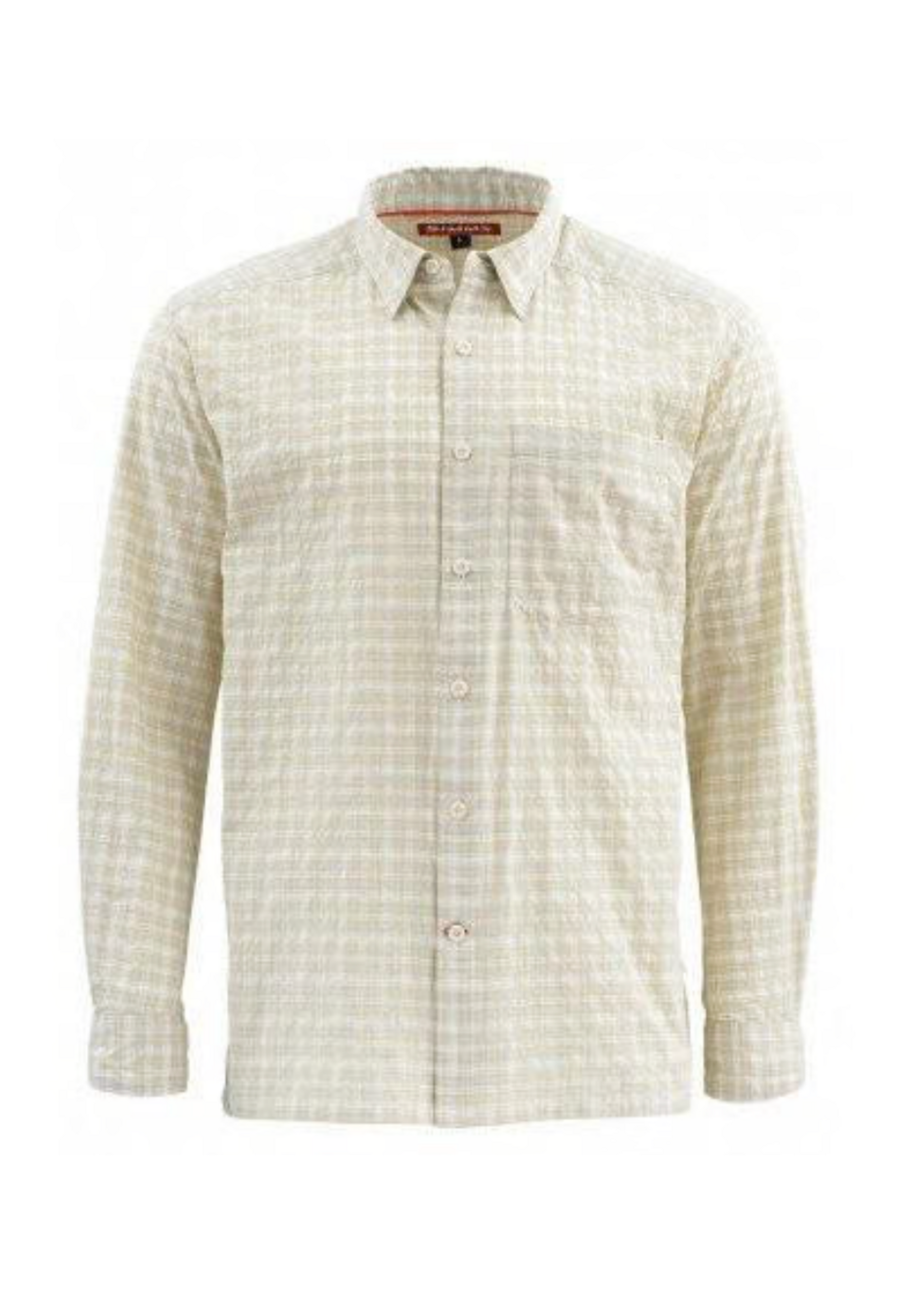 Morada Long Sleeve Shirt - Dune Plaid - Large