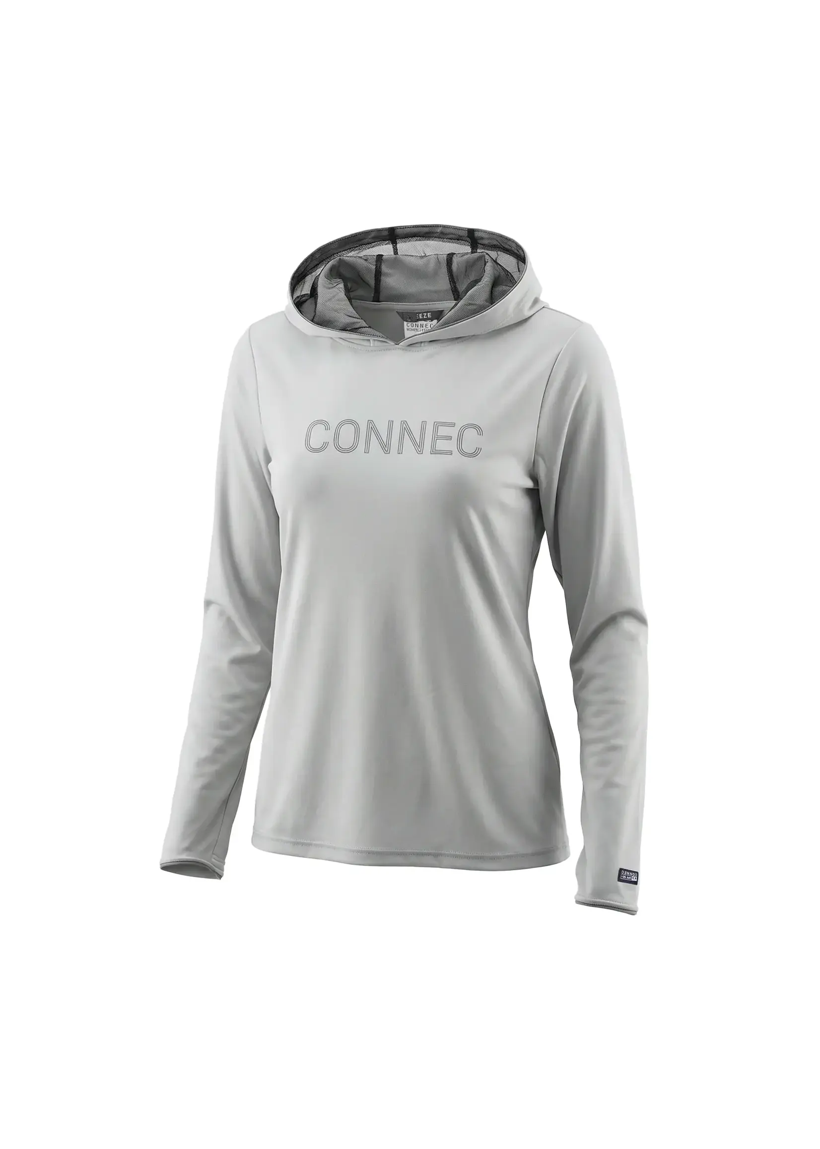 Connec Women's Breeze Hoodie Grey - XLarge