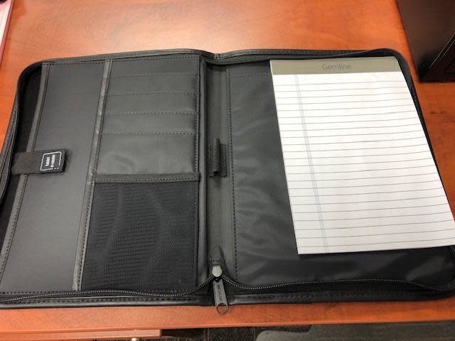 Zippered Padfolio