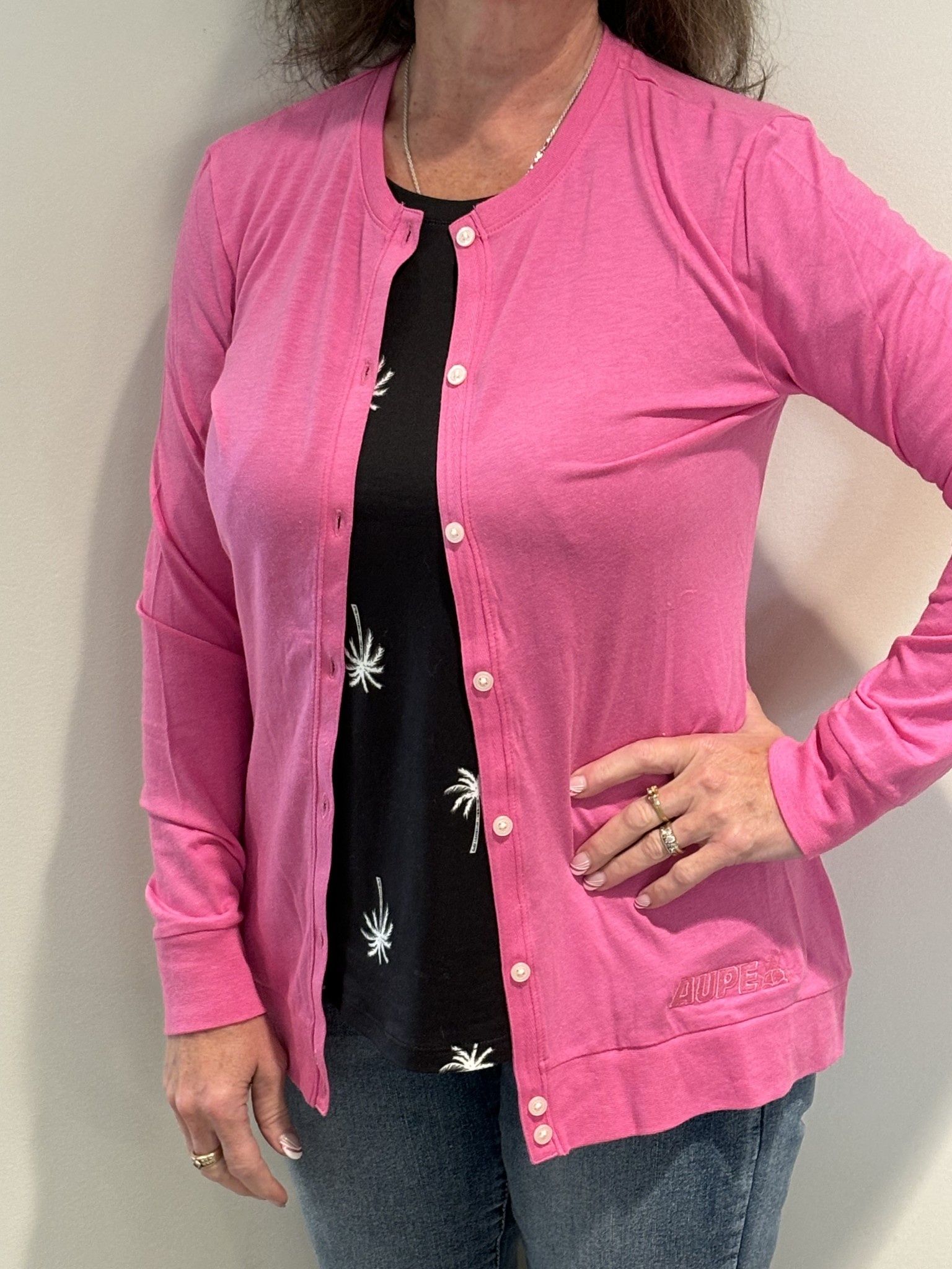 Devon & Jones Devon & Jones Ribbon Cardigan