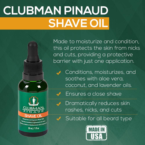 CLUBMAN CLUBMAN SHAVE OIL