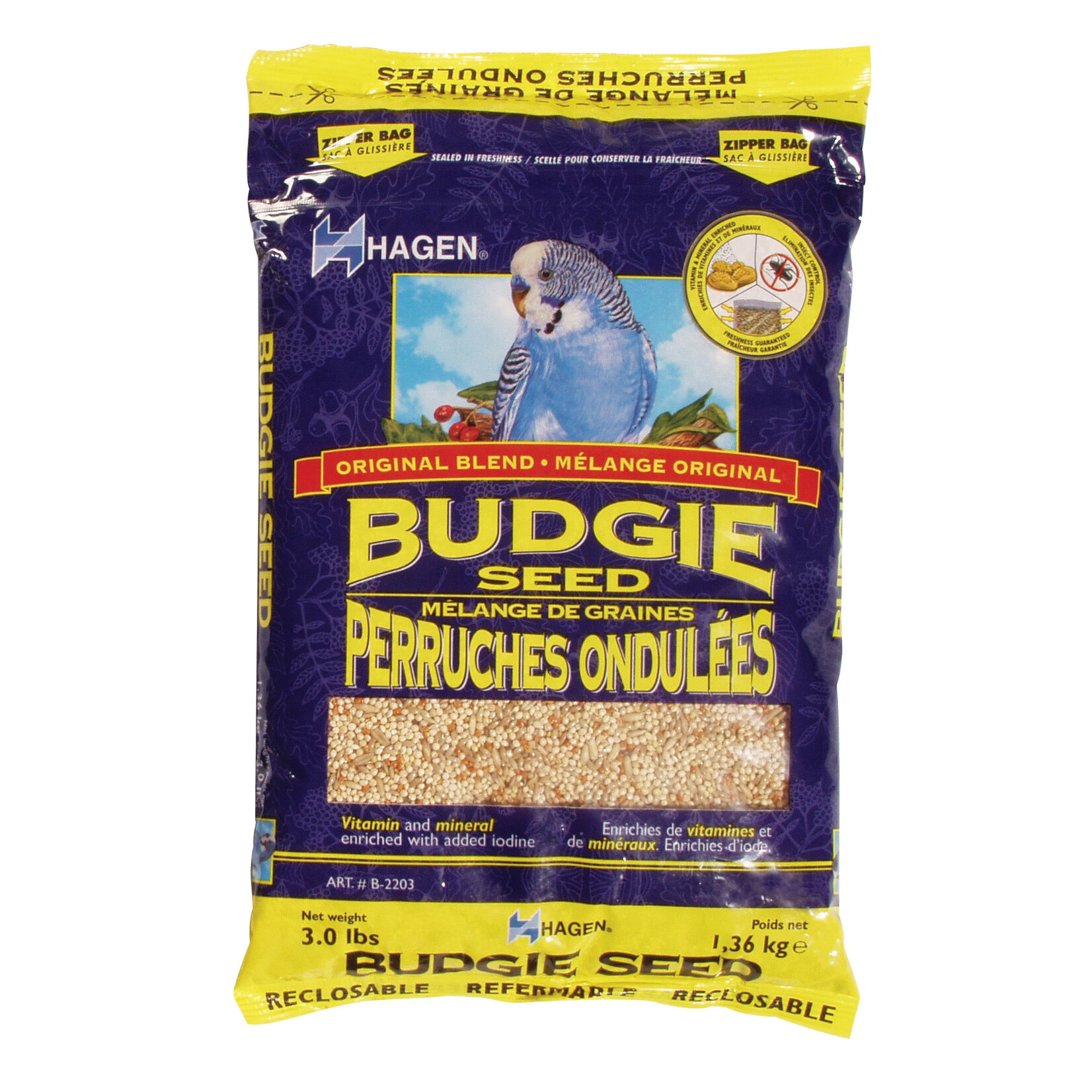 Hagen Hagen Original Blend Budgie Seed (3lb)