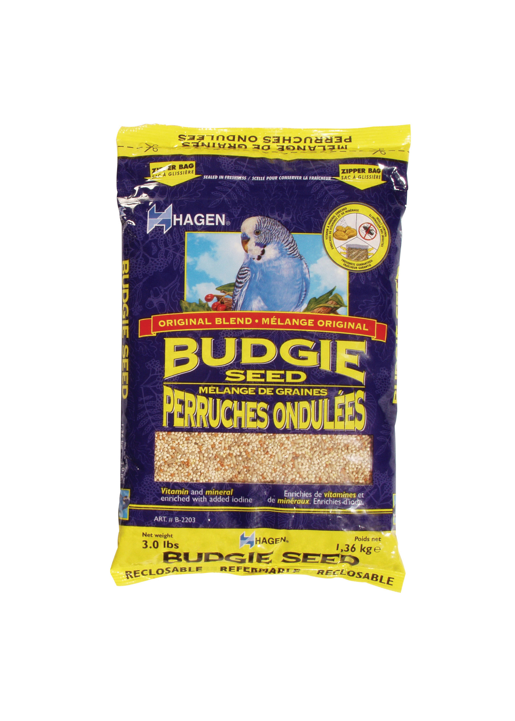 Hagen Hagen Original Blend Budgie Seed (3lb)