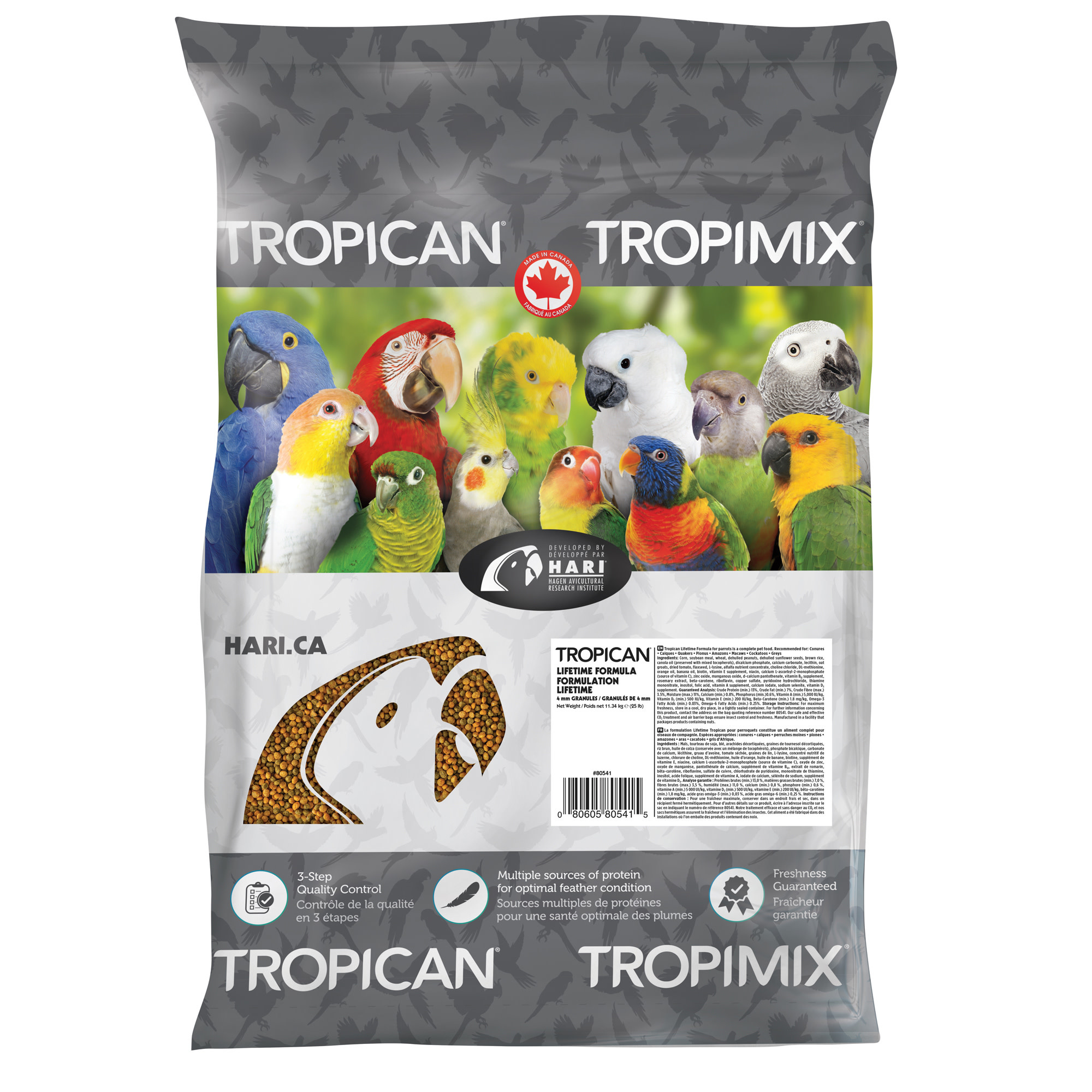Hagen Tropican Lifetime Formula 4mm (25lb) Chirp N Dales Pet Supply