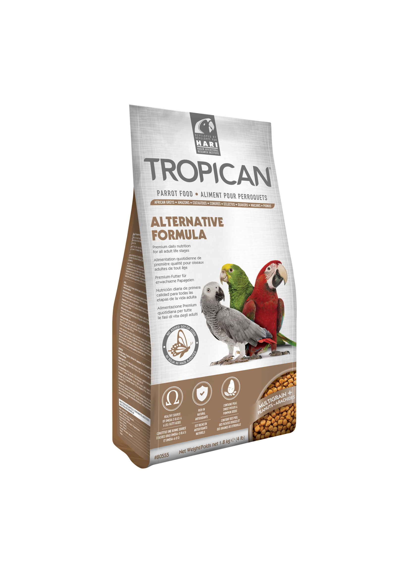 Hagen Hagen Tropican Alternative Formula Parrot Food (4lb)