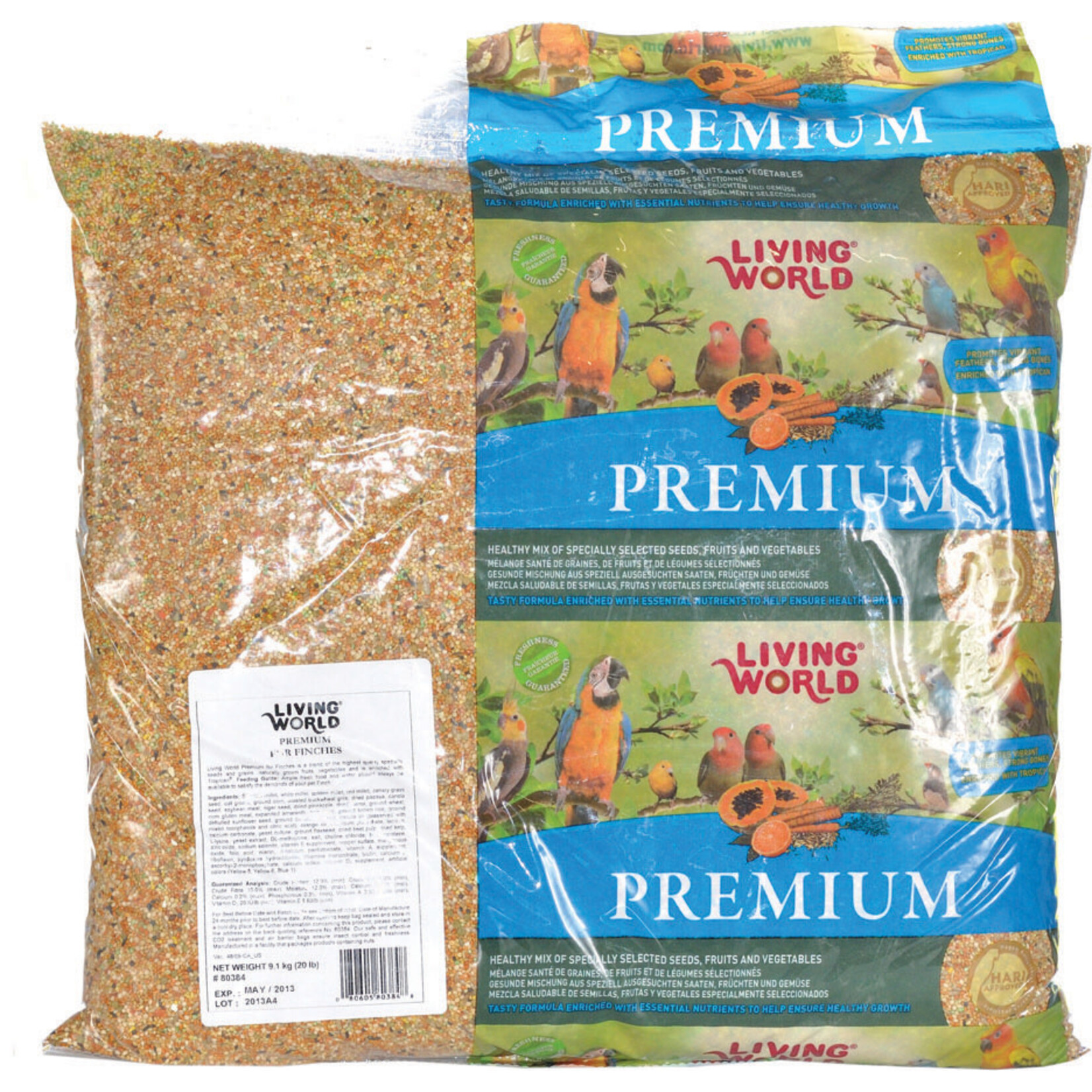 Hagen Hagen Living World Premium Mix For Finches 9.07 kg (20 lb) 80384