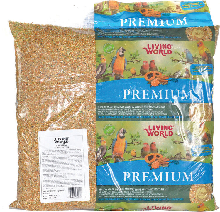 Hagen Hagen Living World Premium Mix For Finches 9.07 kg (20 lb) 80384