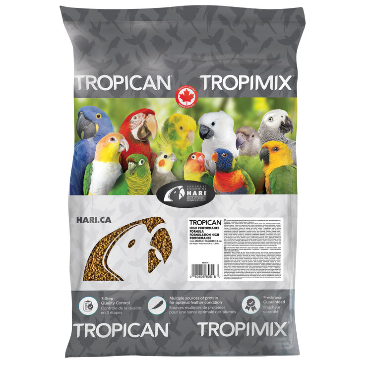 Tropican Hagen Tropican High Performance 2mm Granules 25 lb