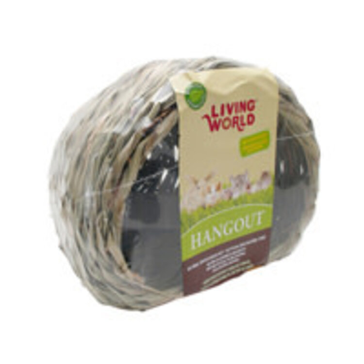 Hagen Hagen Living World Hangout Grass Hut - Large - 25.4 x 25.4 x 21.6 cm (10 x 10 x 8.5 in) 61442
