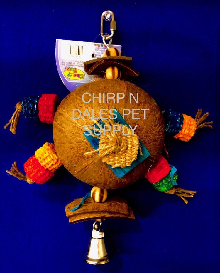 Kings Cages Coconut Foraging Toy