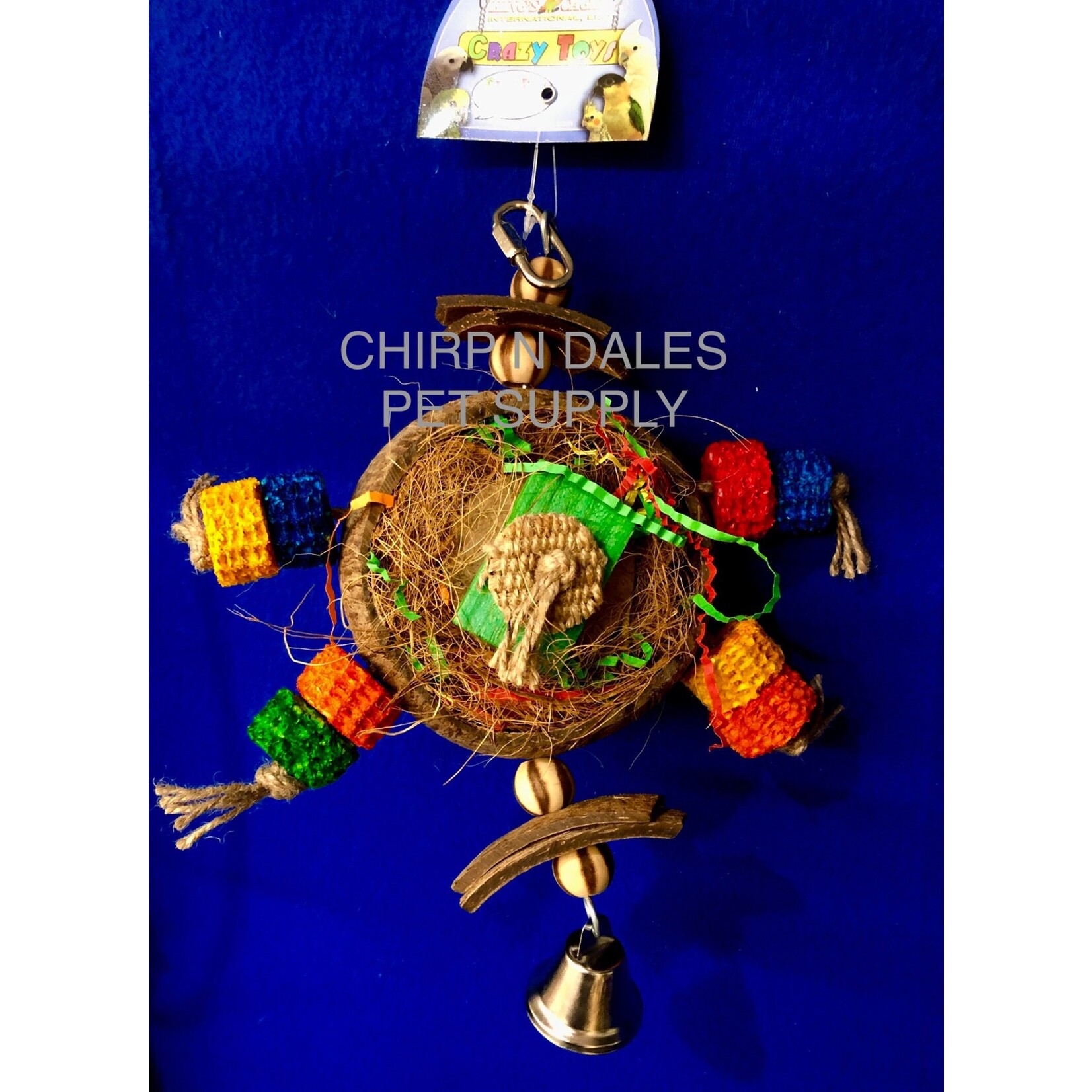 Kings Cages Coconut Foraging Toy