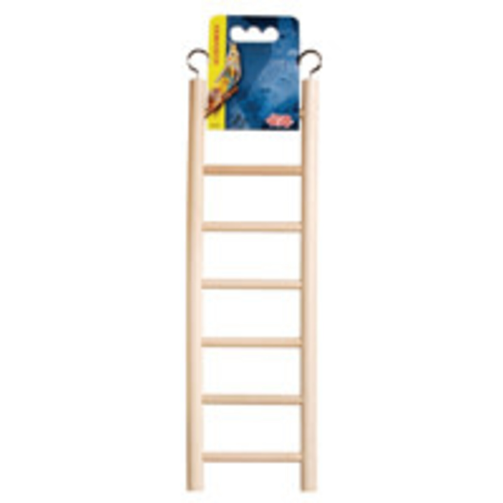 Hagen Living World Wooden Bird Ladder - 7 Steps - 30 cm (12in) Long  81502