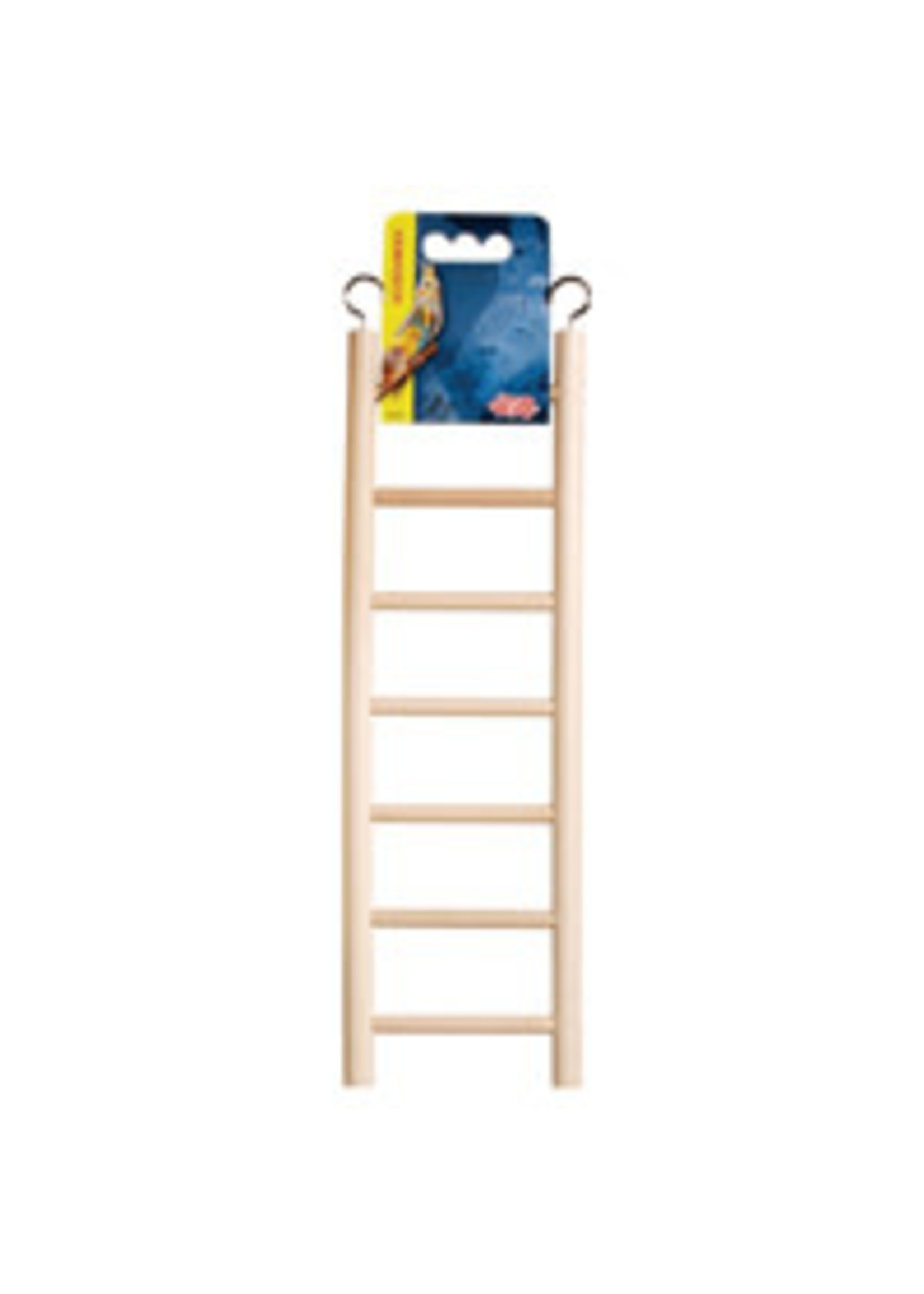 Hagen Living World Wooden Bird Ladder - 7 Steps - 30 cm (12in) Long  81502