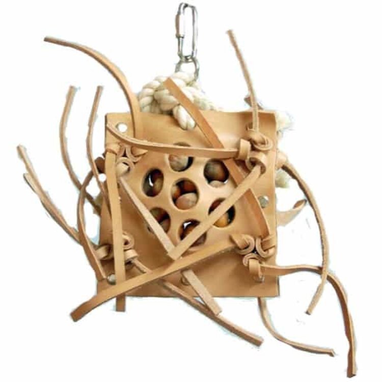 Zoo-Max Zoo Max  FORAGING LG (H8″) (no nuts) *LEATHER* 219L